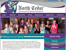 Tablet Screenshot of north-cedar.org